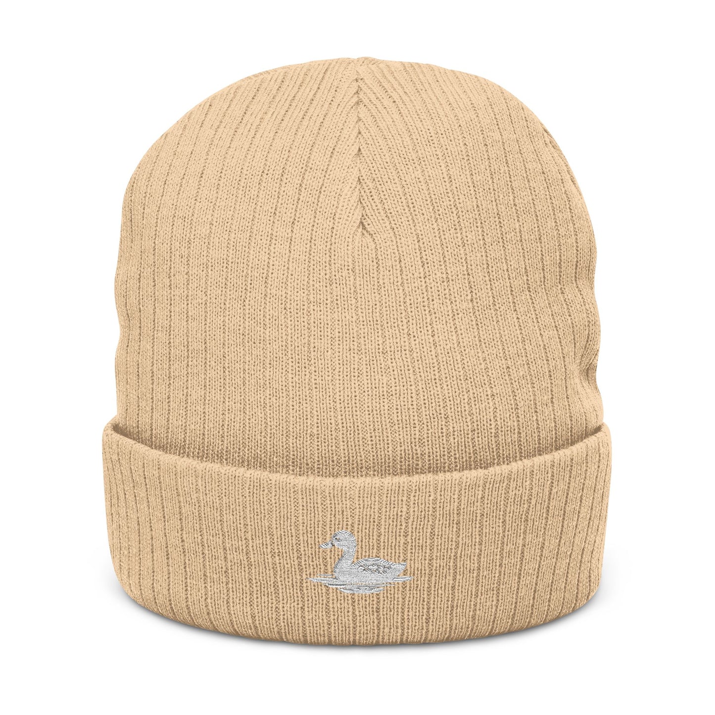 Embroidered Heritage Beanie – Cozy Winter Hat