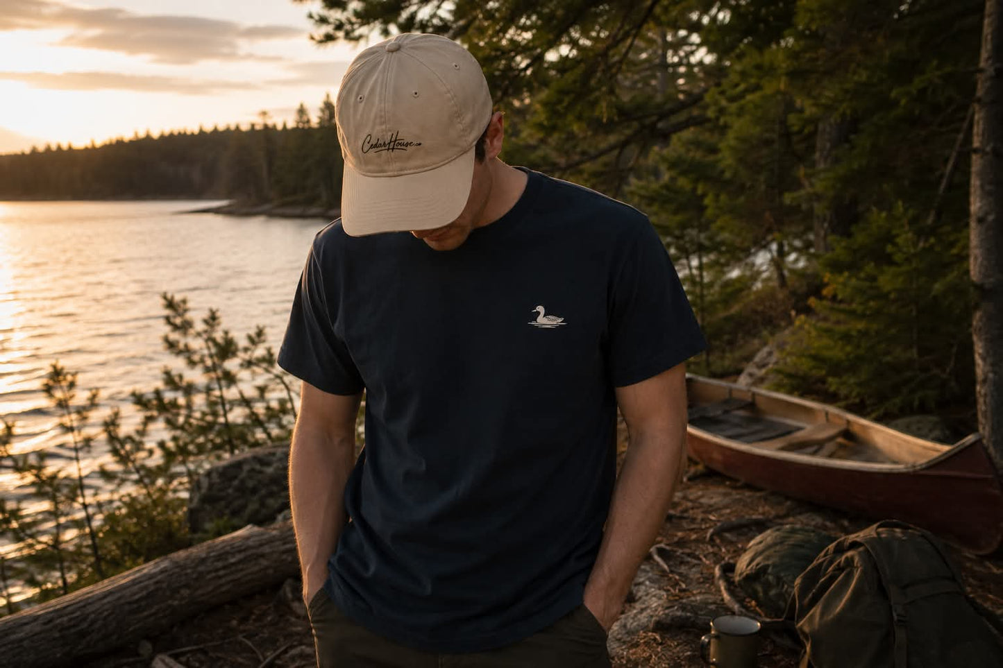 Signature Script Embroidered Hat